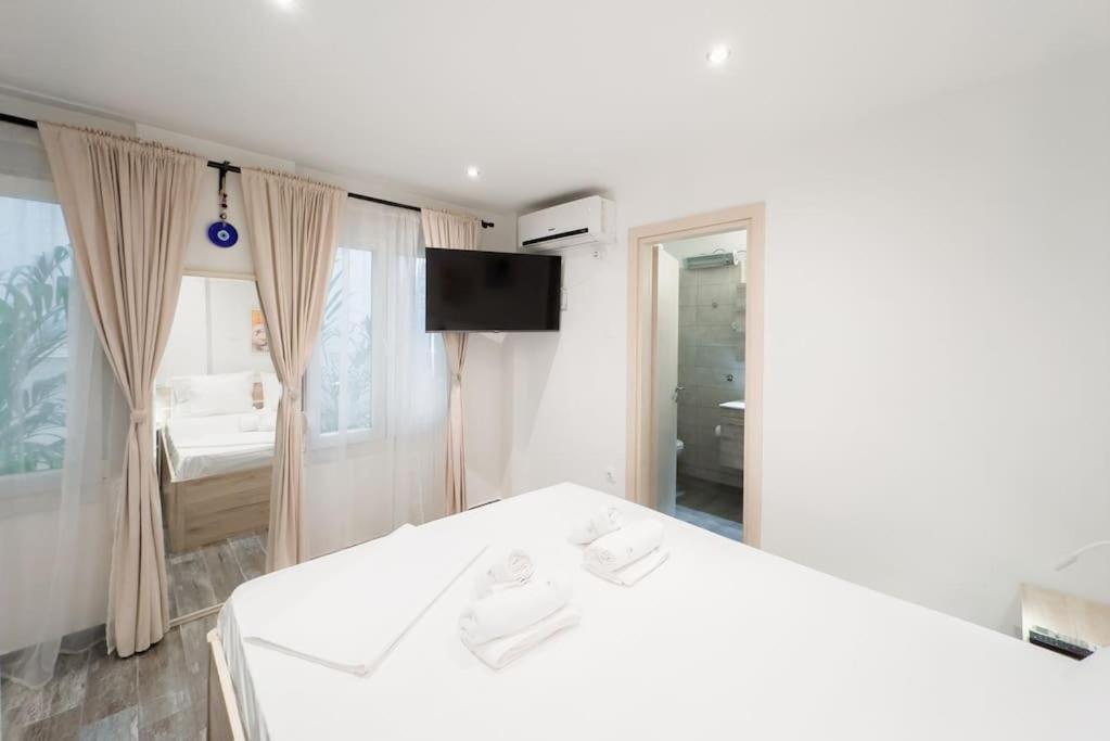 Elegant Athens Downtown Studio Extérieur photo