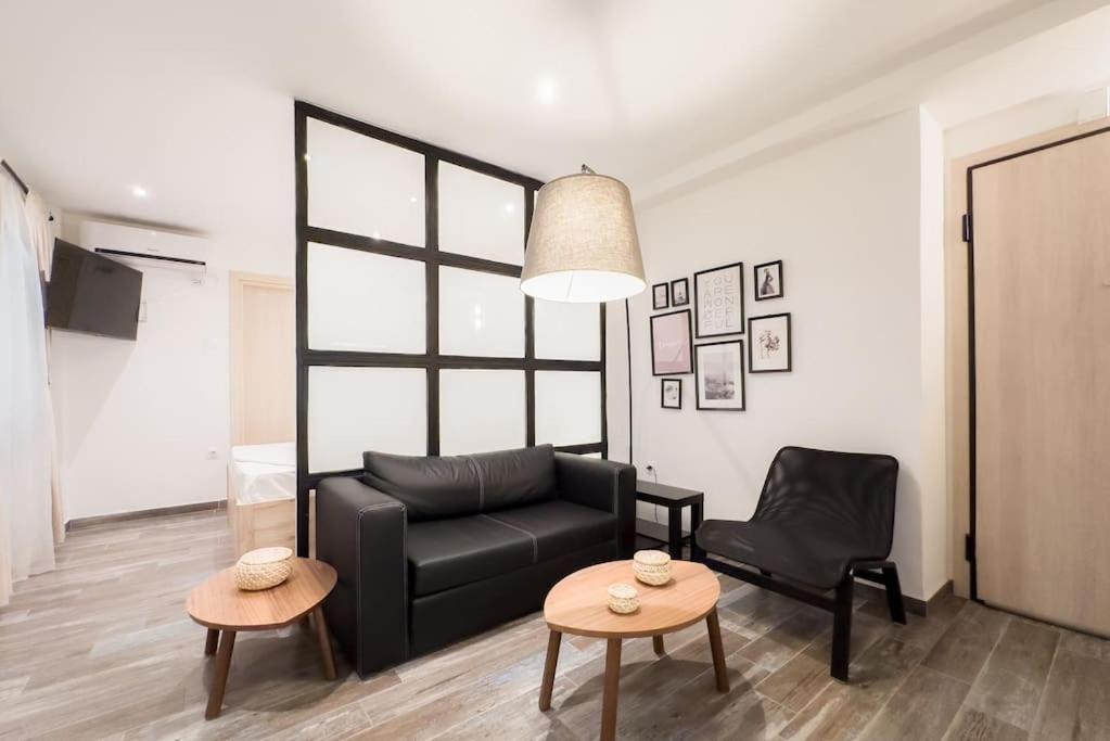 Elegant Athens Downtown Studio Extérieur photo